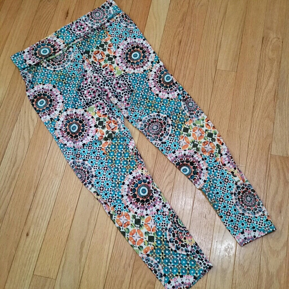 Zig Zag Stripe Boutique Capris